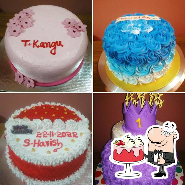 Red velvet cake at Salu's Home Made Cakes - Udumalpet