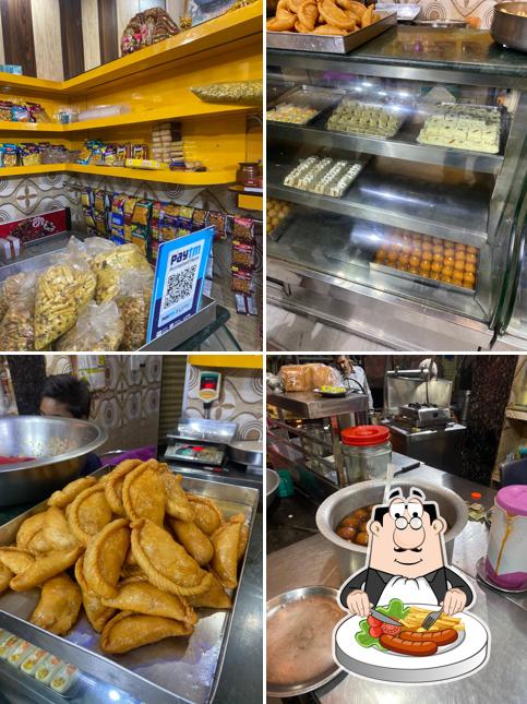 Food at Shiv Charan Hotel