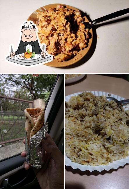 Food at Two Brother's Shawarma