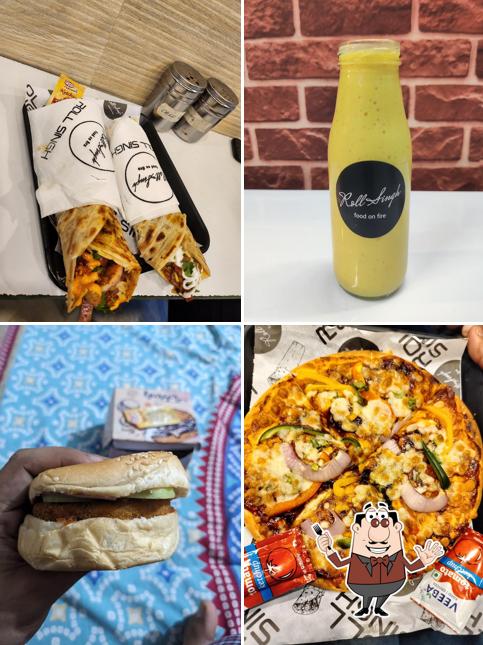 Food at Roll Singh