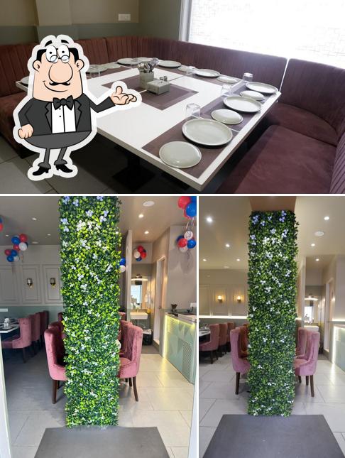 The interior of Sigdi Restaurant