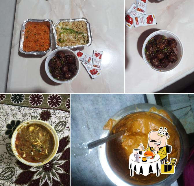 Food at Tandoori Flame Restaurant