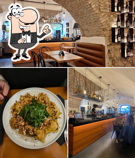 Gli interni di Supernatural naked food + wine