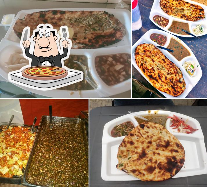 At Amritsari Kulcha Sardar Ji Ludhiana Wale, you can taste pizza
