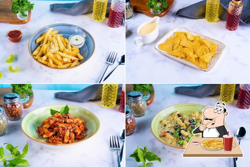 French fries at Quattro Bistro, Belapur
