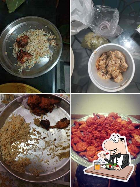 Food at Chicken Point Restaurant