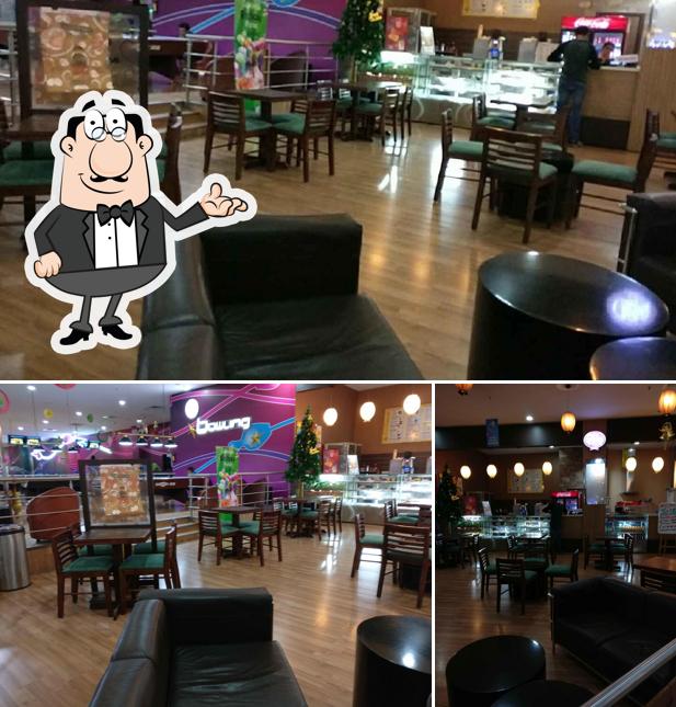 The interior of Coffee Club