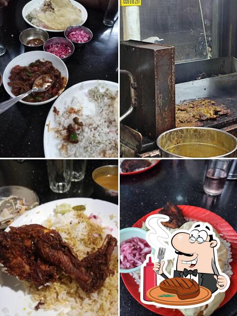 Pick meat meals at Hotel Oottupura