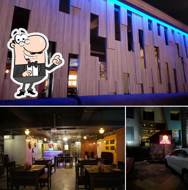 Take a seat at one of the tables at N5 Restaurant