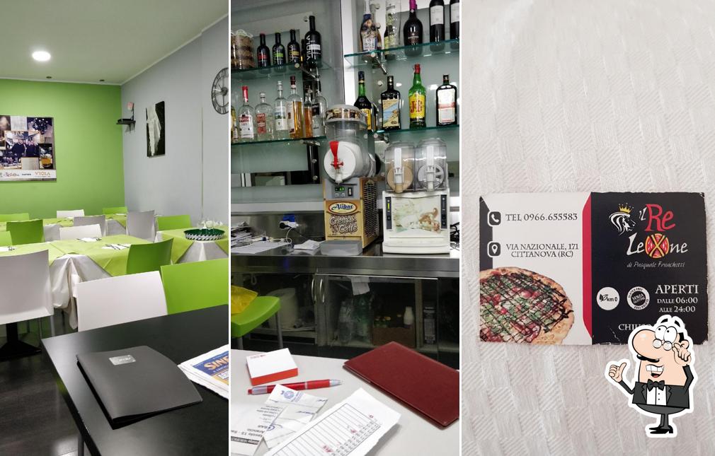 Gli interni di Pizzeria Re Leone