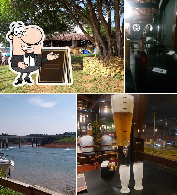 O exterior do Vila Deck Steakhouse