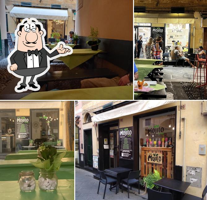 Gli interni di Mojito Cafe by Miki
