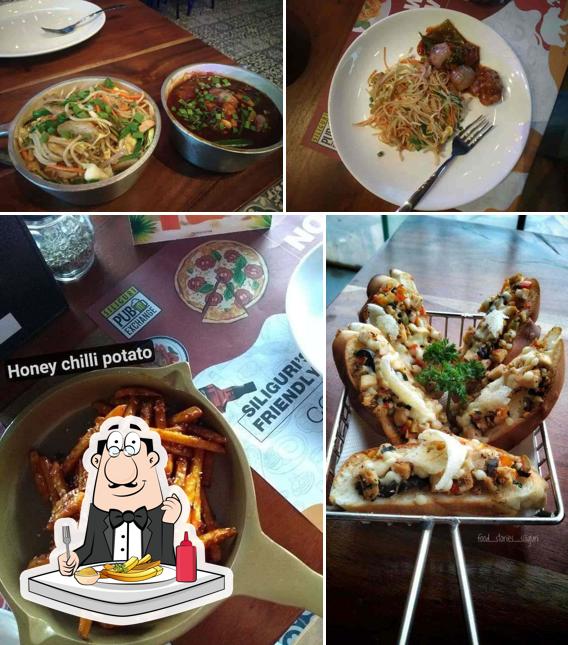 Try out fries at Siliguri Pub Exchange