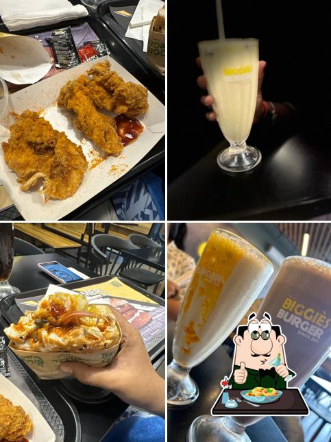 Food at Biggies Burger: Avinashi