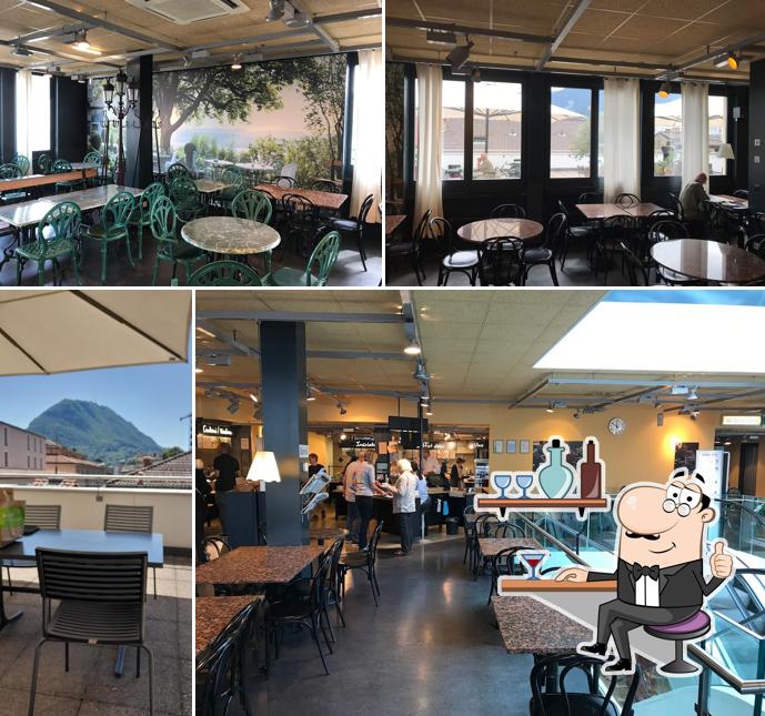 Gli interni di Coop Ristorante Lugano