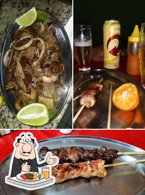 Comida em Frangão Na Brasa