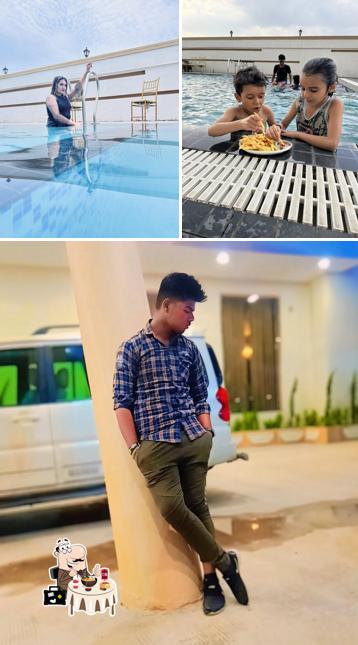 Food at God Gift Hotel & Resort