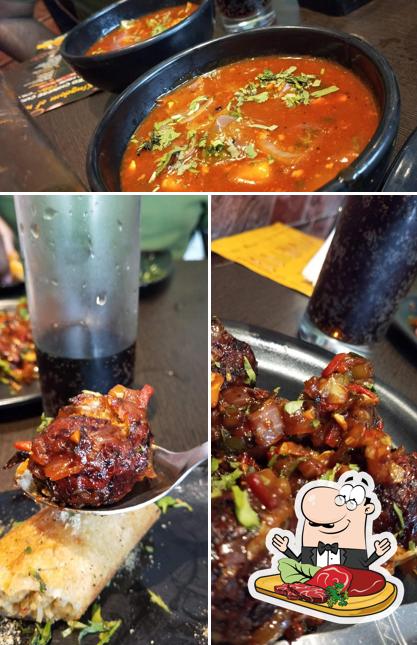 Try out meat meals at Kingdom of momos