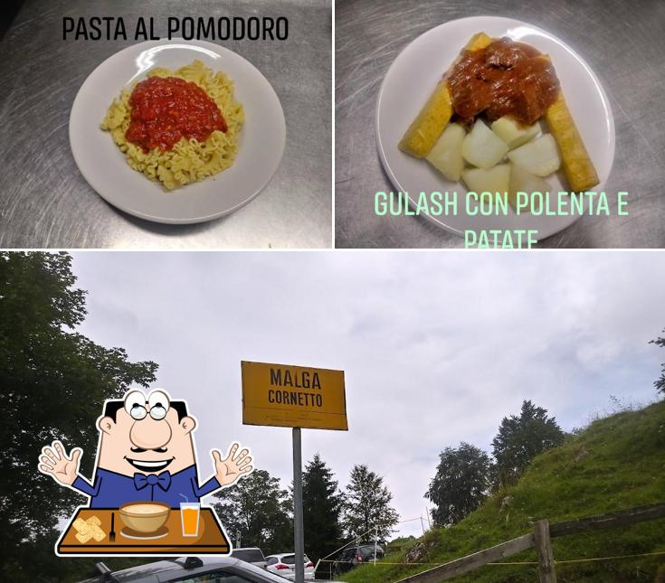 Platti al Malga Cornetto