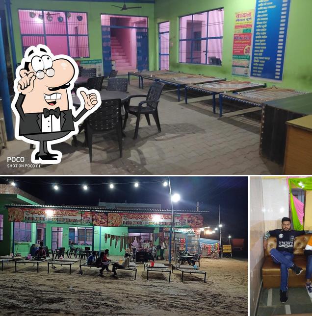 The interior of Monti dhaba
