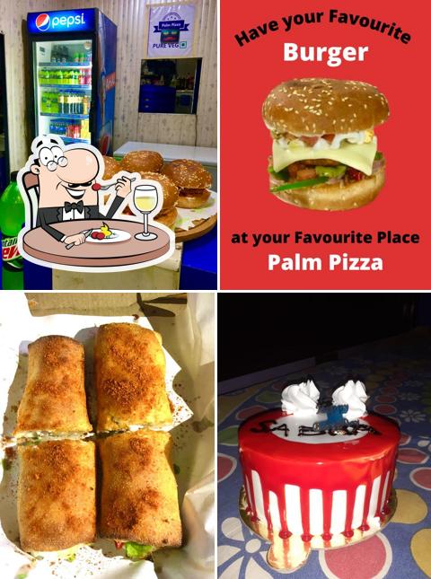 Food at Palm Pizza