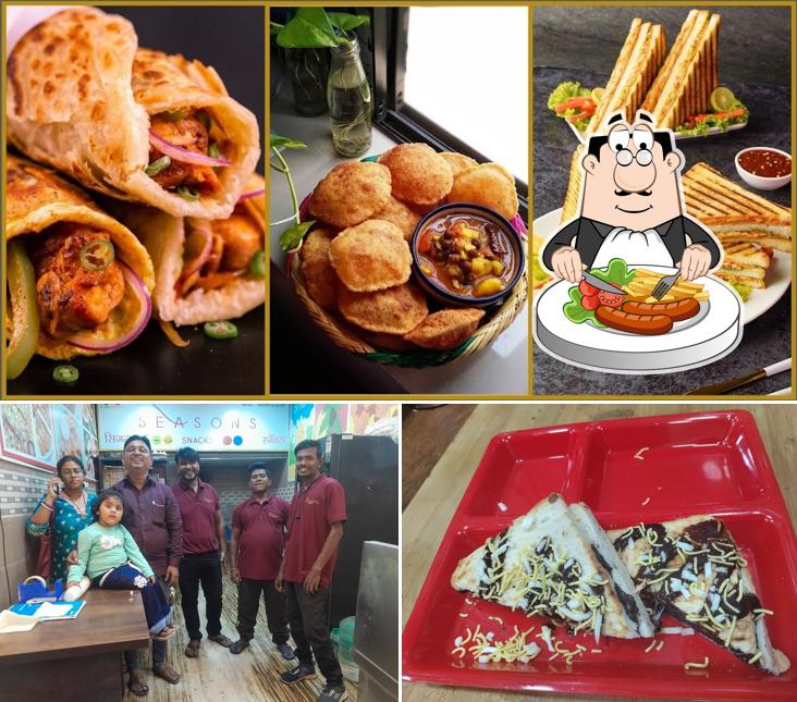 Among different things one can find food and interior at Seasons Snacks