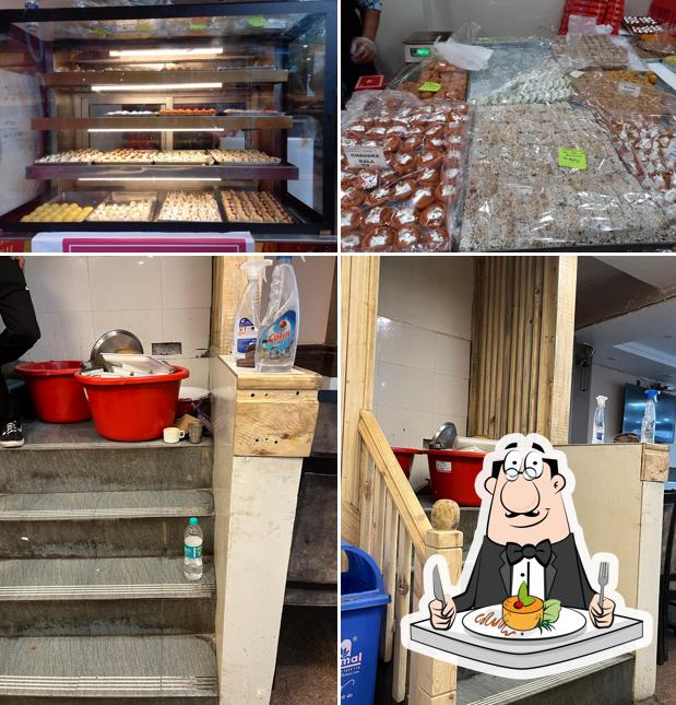 The photo of food and drink at Sri Om Foods and Sweets