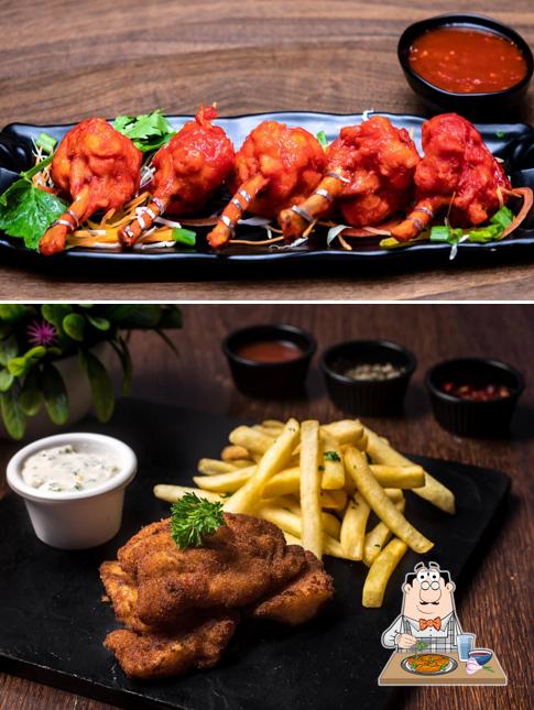 Chicken wings at Tandoori Royal