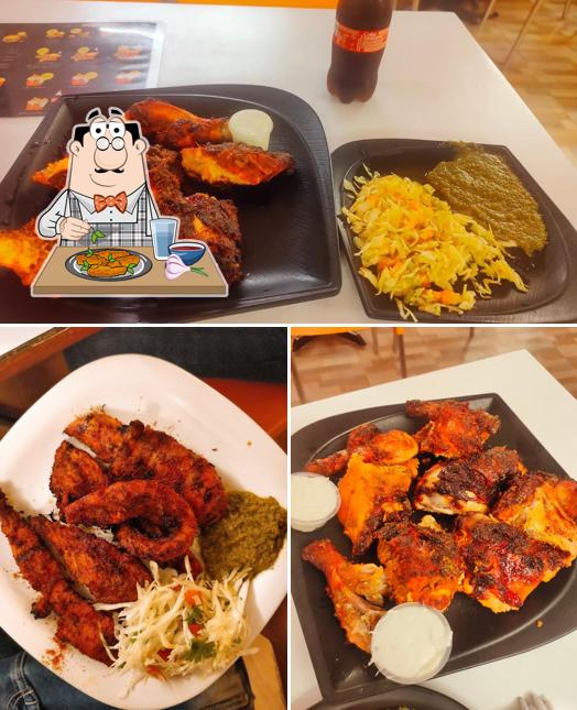 Chicken wings at The Rooster