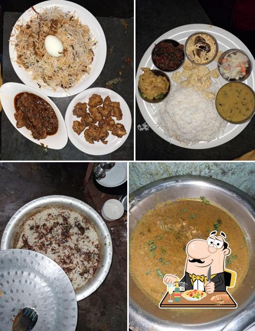 Food at Top In Town Restaurant