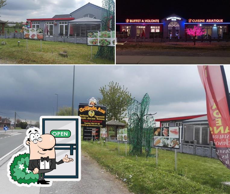 Jetez un coup d’œil à quoi ressemble Grillade Ans à l'extérieur