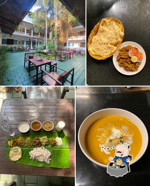 Food at Courtyard Cafe