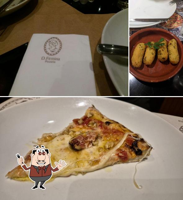 Platos en Dona Firmina Pizzaria