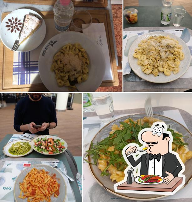 Cibo al Ristorante Giovanni Rana Fiordaliso