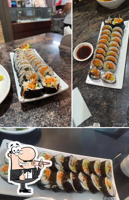 At Hi Seoul Korean Restaurant, you can taste sushi