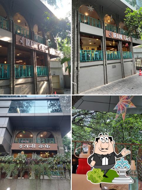 Enjoy the view outside Irani Cafe