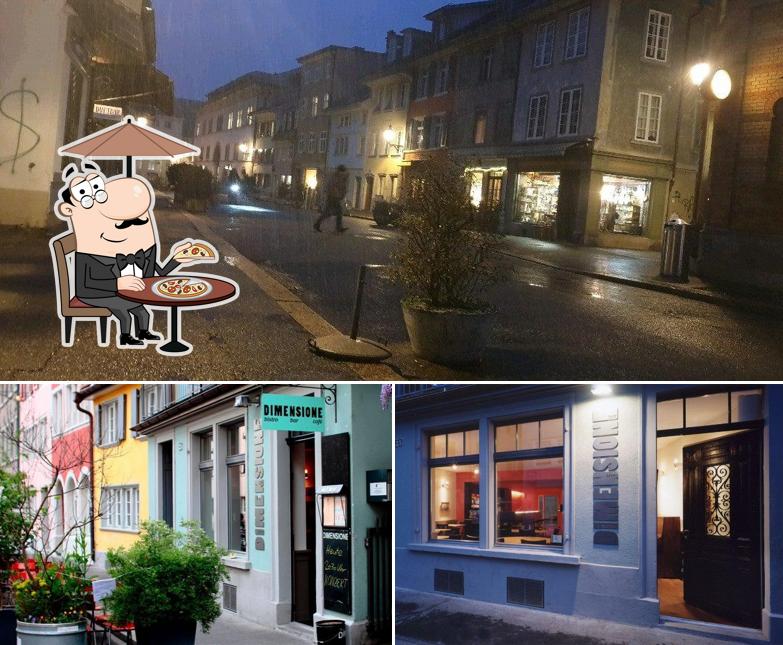 Bistro Dimensione - Bistro, Café und Events si caratterizza per la esterno e interni