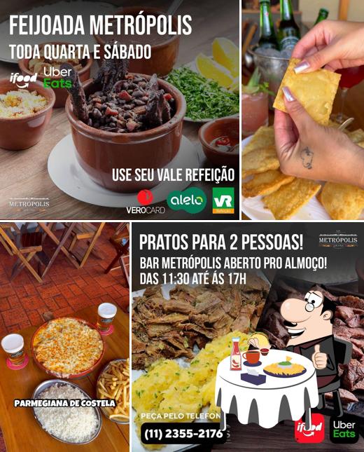 Prato de queijo em Bar Metrópolis