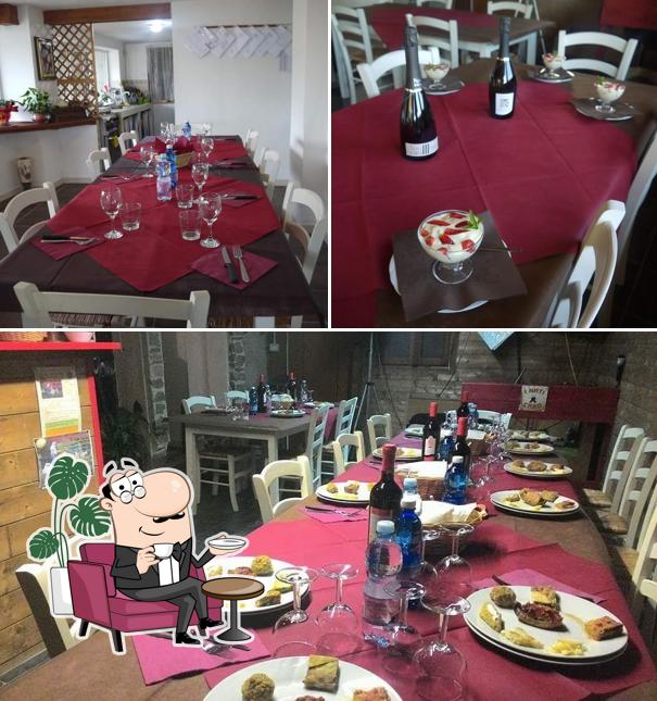 Gli interni di Da Rosy Agriristorante