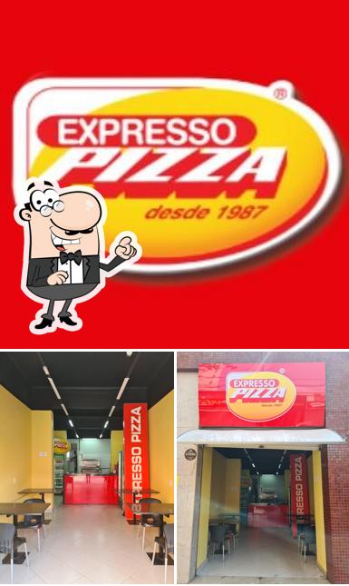 O interior do Expresso Pizza