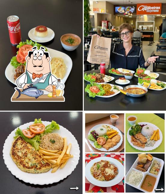 Salmão grelhado em Restaurante a Quilo Goiabeiras Express