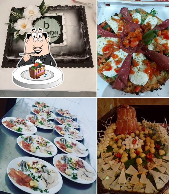 Torta al cioccolato al Il Bruschettone da Luca