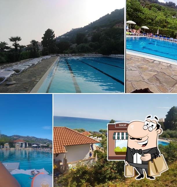 Gli esterni costituiscono una caratteristica importante di La Caletta