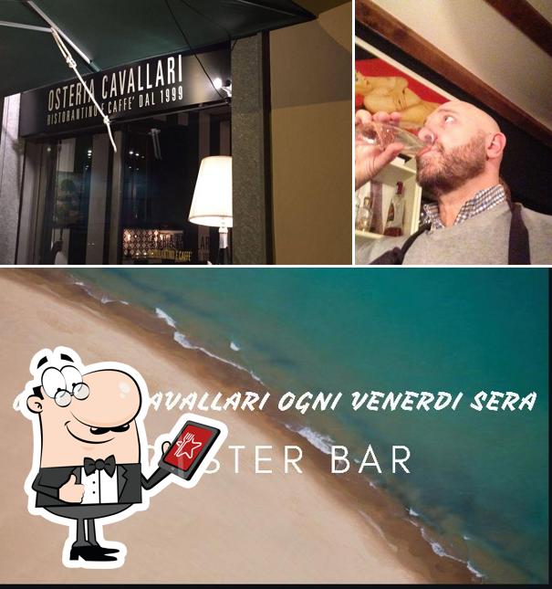 La immagine di esterno e bevanda da Osteria Cavallari