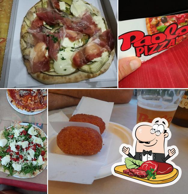 Carpaccio di manzo al Paolo Pizza