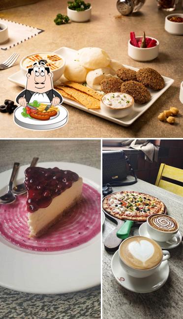 Among various things one can find food and exterior at Third Space