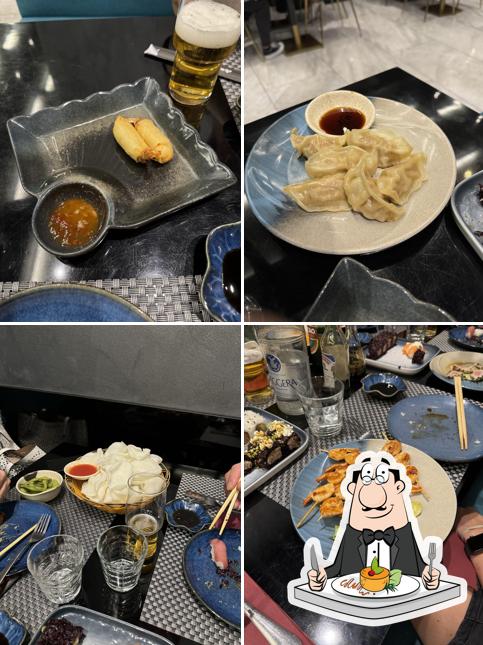 Platti al kikyo sushi