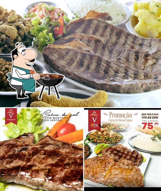 Experimente refeições de carne no Varanda Bar e Restaurante