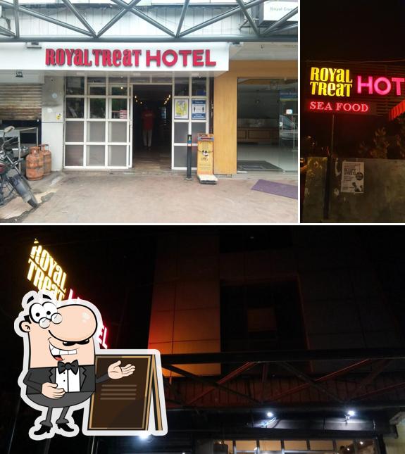 Enjoy the view outside Hotel Royal Treat