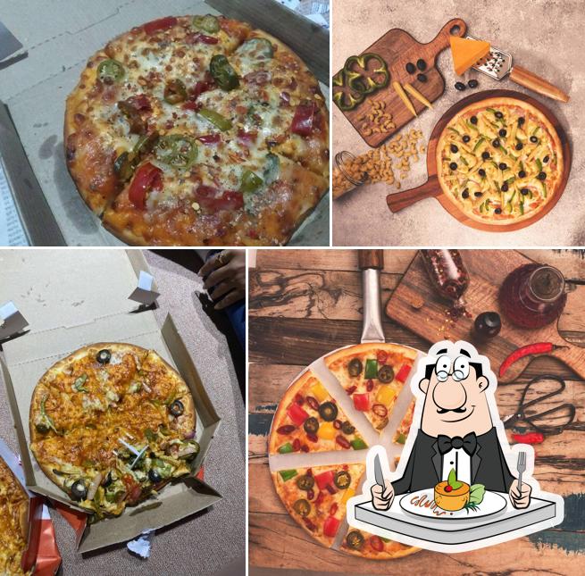 Meals at london yard pizza